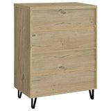  Coaster Furniture Brixton 950424 2-door Entryway Shoe Storage Cabinets - White Oak IMAGE 3