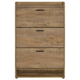  Coaster Furniture Denia 950425 3-tier Engineered Wood Shoe Cabinet - Mango IMAGE 2
