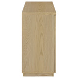  Coaster Furniture Tilbury 950429 2-door Glass Front Accent Display Cabinet - Light Oak IMAGE 9
