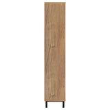  Coaster Furniture Teller 950440 80-inch 4-door Tall Shoe Storage Cabinet - Natural Oak IMAGE 3