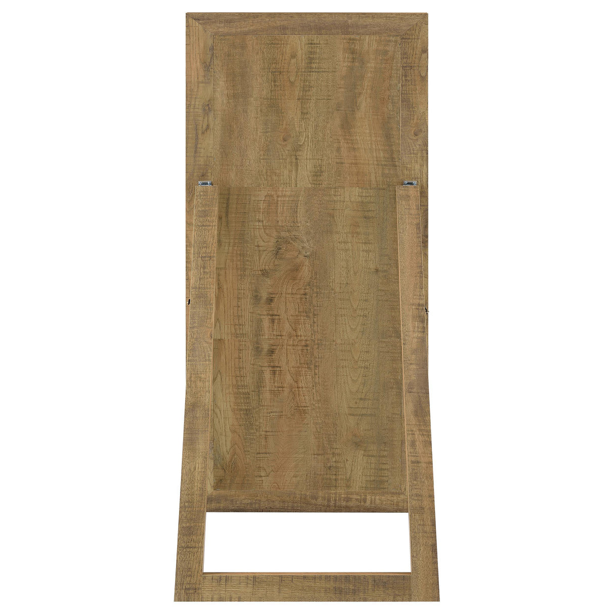  Coaster Furniture Cadence 961654 Tempered Glass Full Length Standing Mirror - Mango IMAGE 5