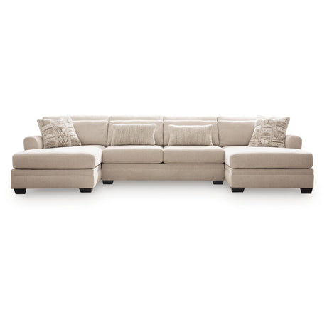  Benchcraft Mandi Point 62606S7 3 pc Double Chaise Sectional IMAGE 1
