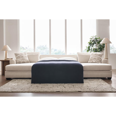  Benchcraft Mandi Point 62606S17 3 pc Double Chaise Sleeper Sectional IMAGE 3