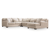  Benchcraft Mandi Point 62606S2 4 pc Sectional with Chaise IMAGE 1