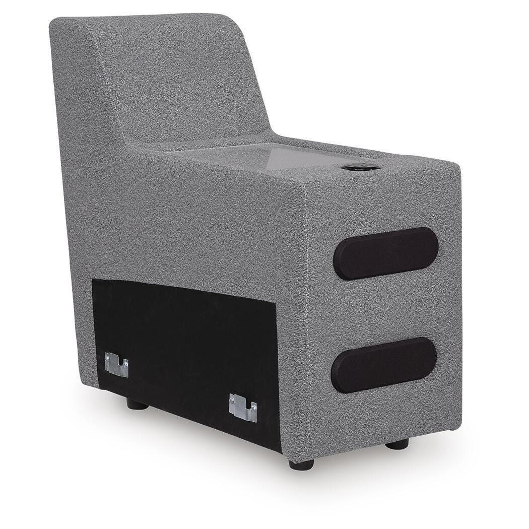  Signature Design by Ashley Modmax II 65906S48 7 pc Power Reclining Sectional with Audio Consoles IMAGE 3