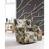  Signature Design by Ashley Rowenburg A3000855 Swivel Glider Accent Chair IMAGE 2