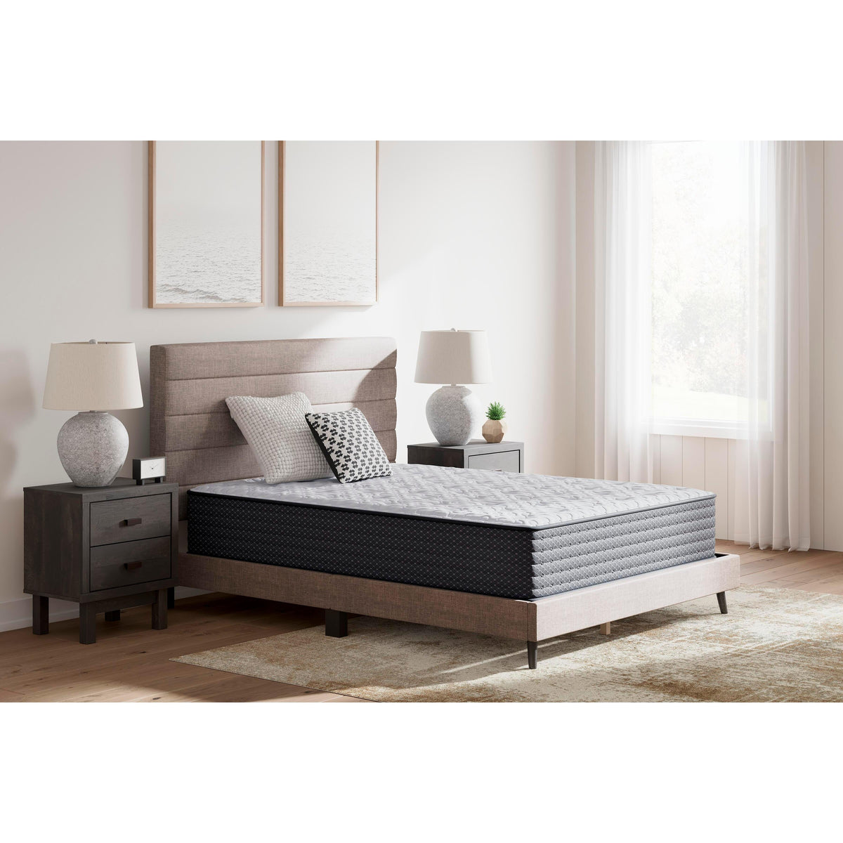  Ashley Sleep Anniversary Edition Plush M42111 Twin Mattress IMAGE 2