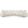  Signature Design by Ashley East Loft PC21607S3 5 pc Power Reclining Sectional IMAGE 1