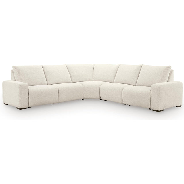  Signature Design by Ashley East Loft PC21607S3 5 pc Power Reclining Sectional IMAGE 1
