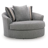  Signature Design by Ashley Creston Heights PC6410621 Oversized Swivel Accent Chair IMAGE 1