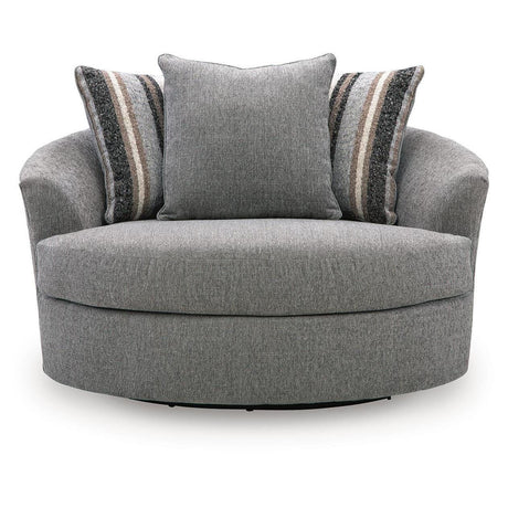  Signature Design by Ashley Creston Heights PC6410621 Oversized Swivel Accent Chair IMAGE 2