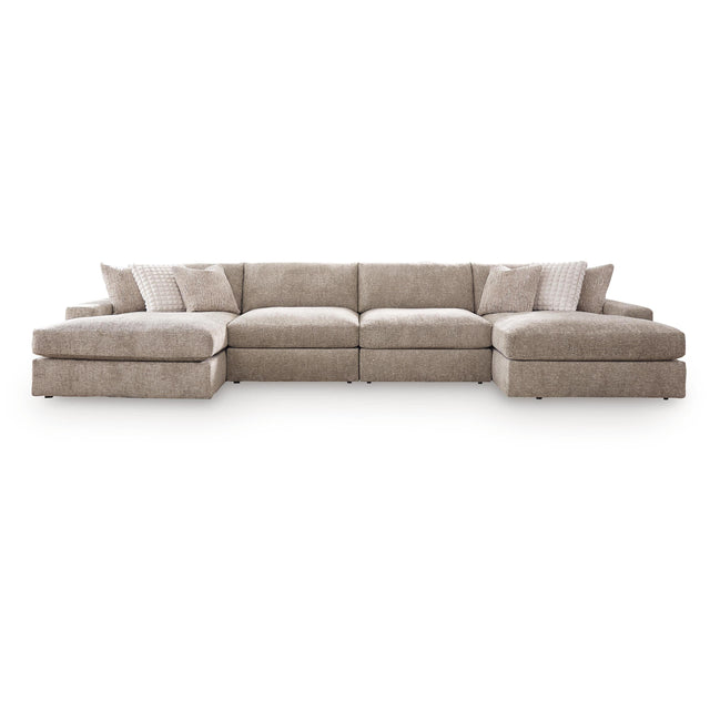  Signature Design by Ashley Nexora-Court PC68008S9 4 pc Double Chaise Sectional IMAGE 1