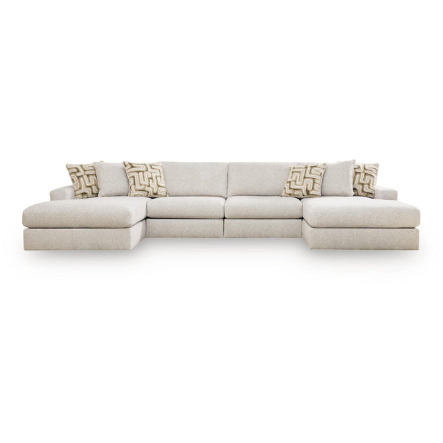  Signature Design by Ashley Kestrie PC68706S9 4 pc Double Chaise Sectional IMAGE 1