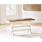  Signature Design by Ashley Brinfern PCD628-09 Large Counter Bench IMAGE 2