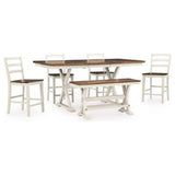  Signature Design by Ashley Brinfern PCD628-09 Large Counter Bench IMAGE 6