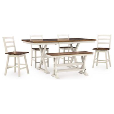  Signature Design by Ashley Brinfern PCD628-09 Large Counter Bench IMAGE 7