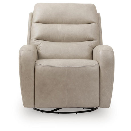  Signature Design by Ashley Motion-Max PCU1550095 Swivel Glider Power Recliner IMAGE 2