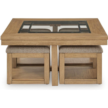 Signature Design by Ashley Wittenmyer T794-20 Cocktail TBL with 4 Stools IMAGE 3