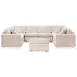  Signature Design by Ashley® Modmax 92103U18 6 pc Sectional and Ottoman - Oyster IMAGE 1