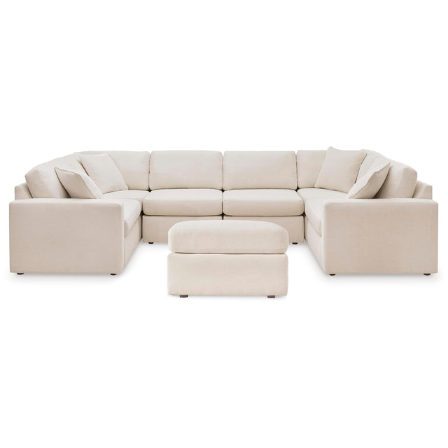  Signature Design by Ashley® Modmax 92103U18 6 pc Sectional and Ottoman - Oyster IMAGE 1