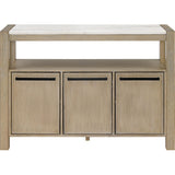  Crown Mark Hazel 1321-SB Genuine Marble Sideboard IMAGE 2