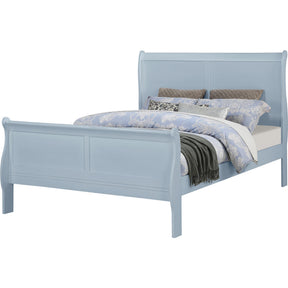  Crown Mark Louis Philip B3760-F Full Bed - Blue IMAGE 1