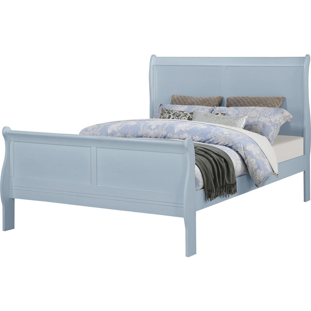  Crown Mark Louis Philip B3760-F Full Bed - Blue IMAGE 1