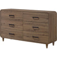  Crown Mark Nyomi B4920-1 Dresser - Light Brown IMAGE 1