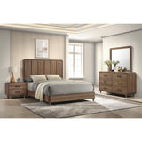  Crown Mark Nyomi B4920-11 Dresser Mirror - Light Brown IMAGE 3