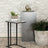 Vicente Accent Table with Marble Top Grey image