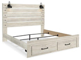 Cambeck Bed with 2 Storage Drawers