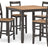 Gesthaven Counter Height Dining Table and 4 Barstools (Set of 5) image