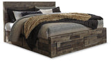 Derekson Bed with 4 Storage Drawers image