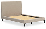 Cielden Upholstered Bed with Roll Slats