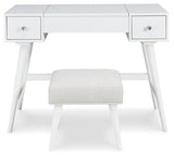 Thadamere Vanity with Stool