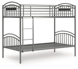Lanceburg Bunk Bed with Ladder