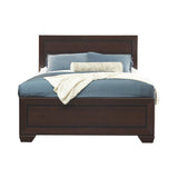 Kauffman Queen Panel Bed Dark Cocoa