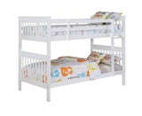 Chapman Twin Over Twin Bunk Bed White