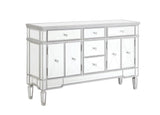 Duchess 5-Drawer Accent Cabinet Silver