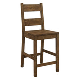 Coleman Counter Height Stools Rustic Golden Brown (Set Of 2)