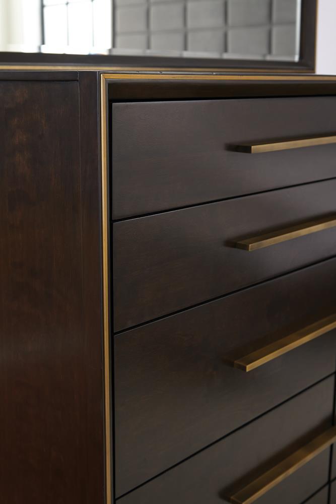 Durango 8-Drawer Dresser Smoked Peppercorn