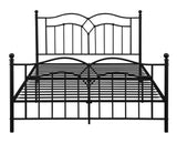 Klossen Queen Platform Bed Black