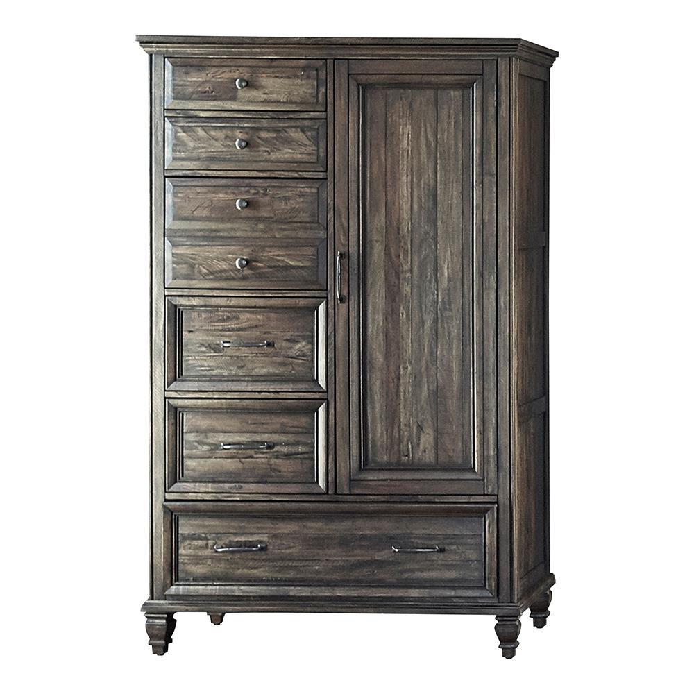 Avenue 8-Drawer Chest Weathered Burnished Brown