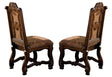 Crown Mark Neo Renaissance Dining Side Chair in Warm Brown (Set of 2) 2401S image