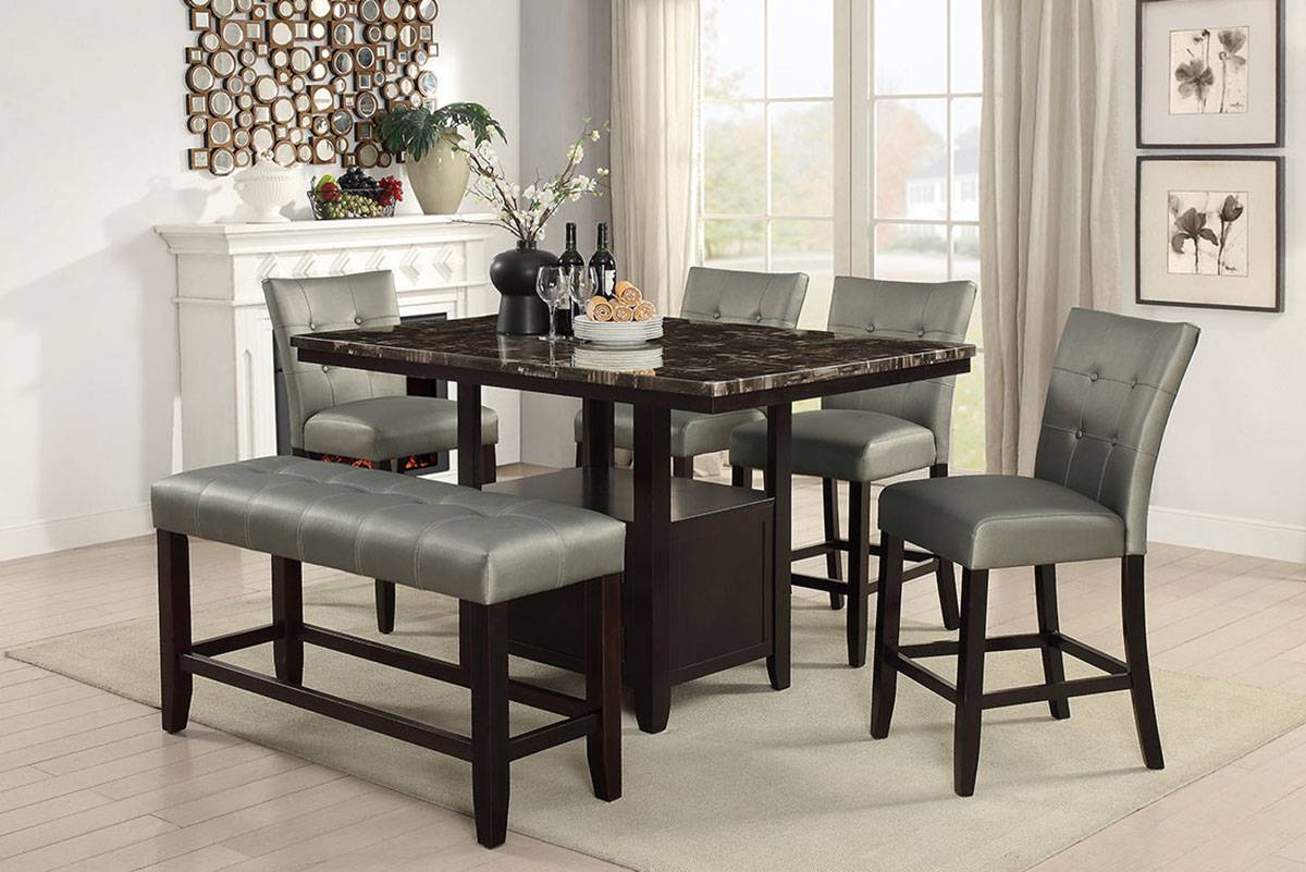 Counter Height Bench
