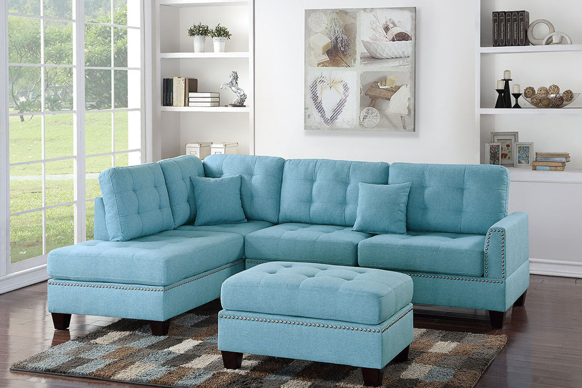 3-Pcs Sectional Sofa
