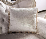 Acapulco White & Espresso Loveseat