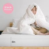 Artemisia 8" Cal. King, E.King, Full, & Queen Memory Foam Mattress