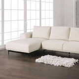 Baerum Sectional, Left & Right Chaise Beige & Gray