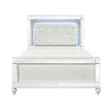 Alonza Queen LED Panel Bed 1845LED-1